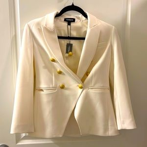 White blazer